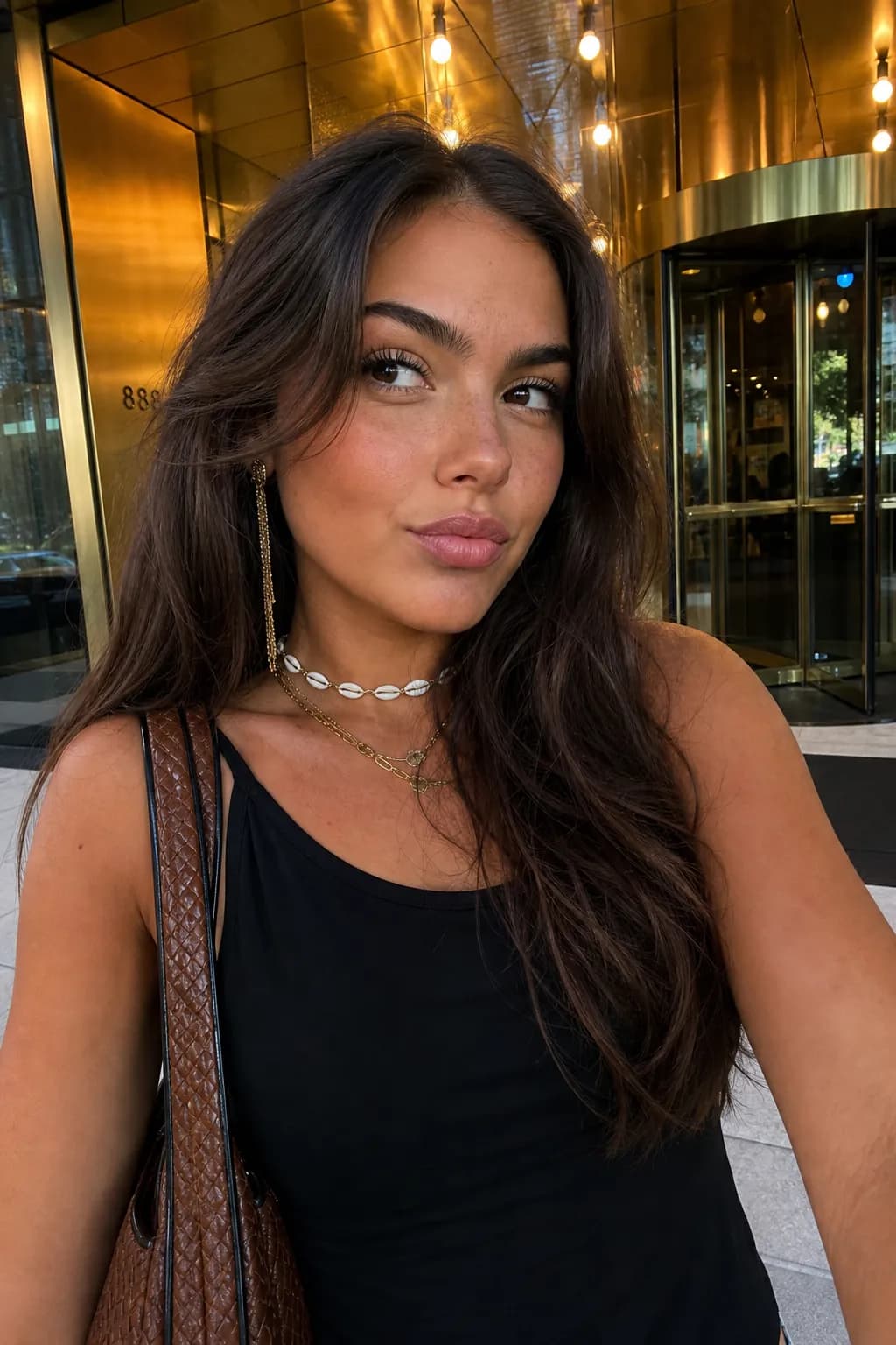 Golden Hour Entrance Selfie